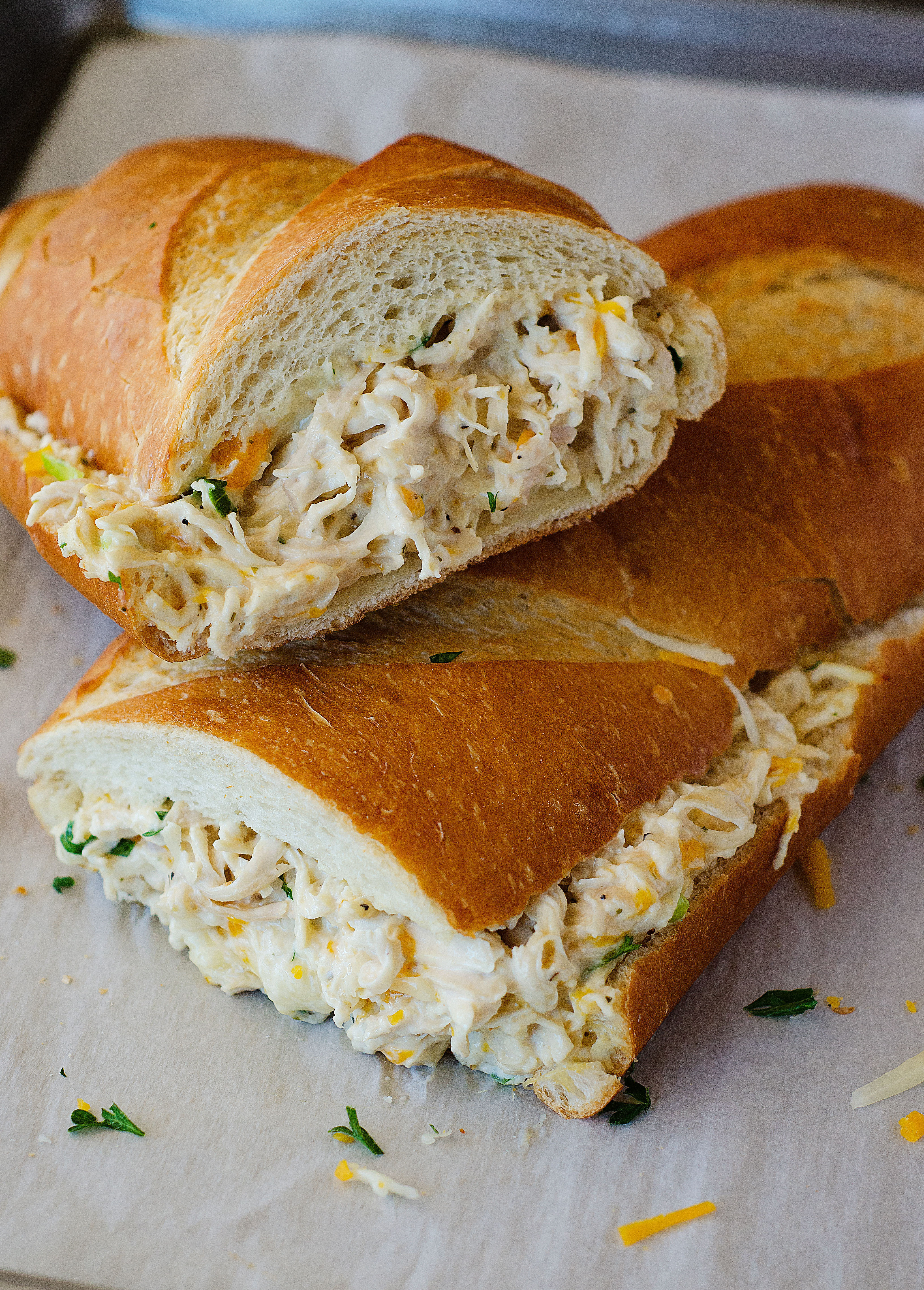 Stuffed Bread Recipes
 Chicken Stuffed French Bread