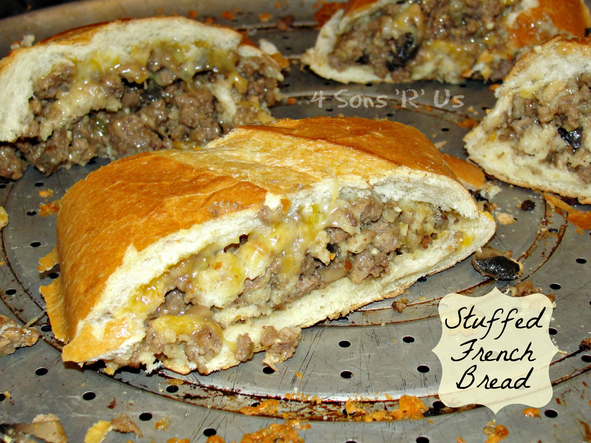 Stuffed Bread Recipes
 Stuffed French Bread & Swiss Mushroom Stuffed French Bread