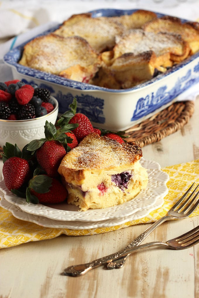 Stuffed French Toast Casserole
 Triple Berry Stuffed French Toast Casserole The Suburban