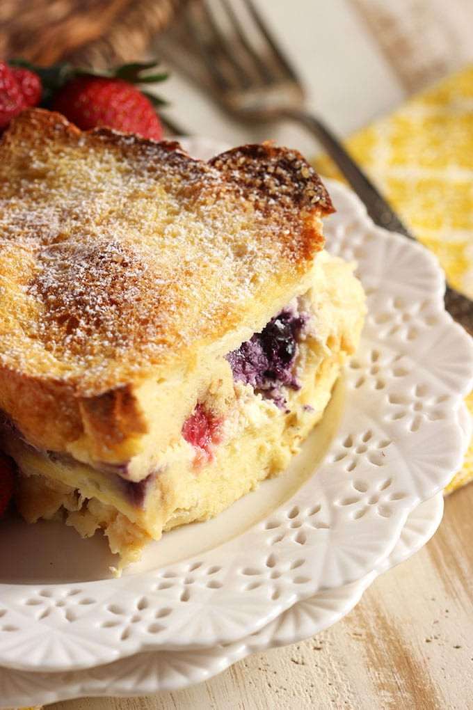 Stuffed French Toast Casserole
 Triple Berry Stuffed French Toast Casserole The Suburban