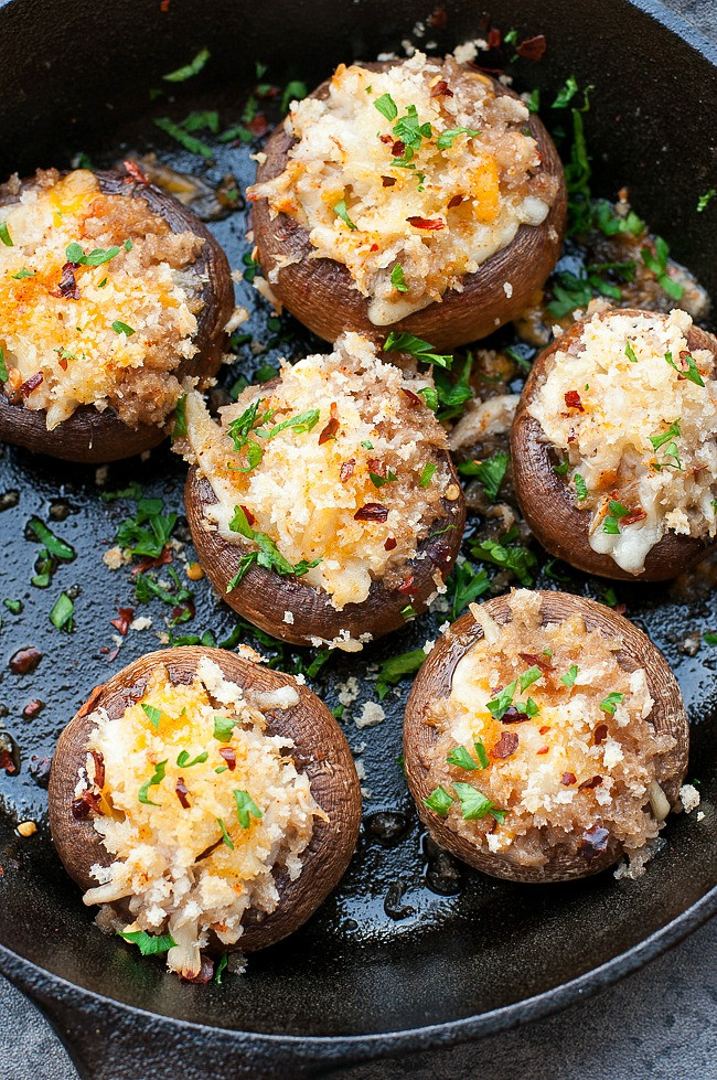 Stuffed Mushroom Appetizer Recipes
 Crab Stuffed Mushrooms