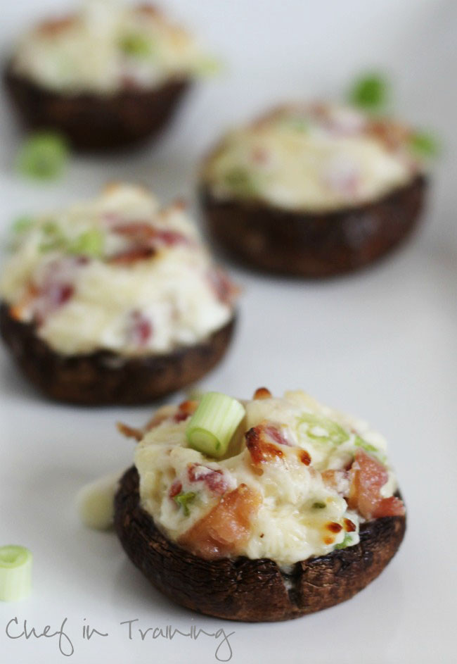 Stuffed Mushroom Appetizer Recipes
 Easy and Delicious Stuffed Mushrooms Chef in Training