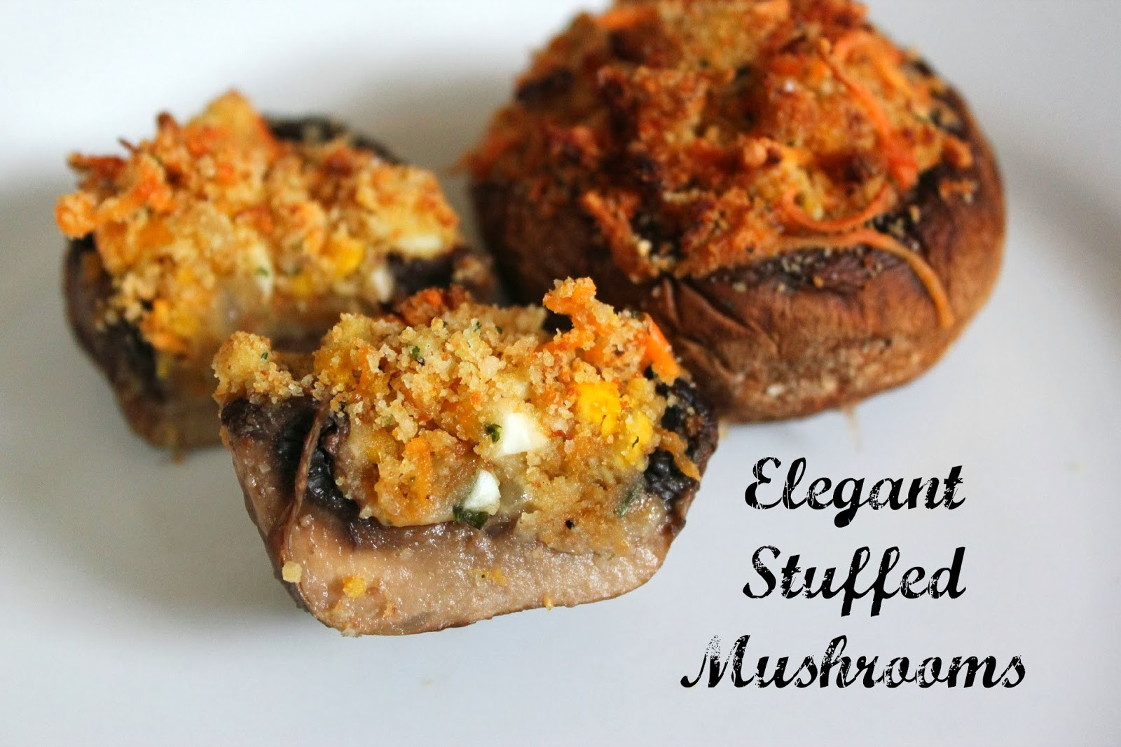 Stuffed Mushroom Appetizer Recipes
 Easy Holiday Appetizer Elegant Stuffed Mushrooms