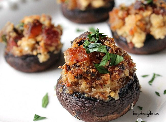 Stuffed Mushroom Appetizers
 Pancetta and Goat Cheese Stuffed Mushrooms