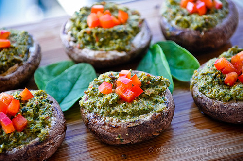 Stuffed Mushrooms Vegetarian
 Stuffed Mushrooms