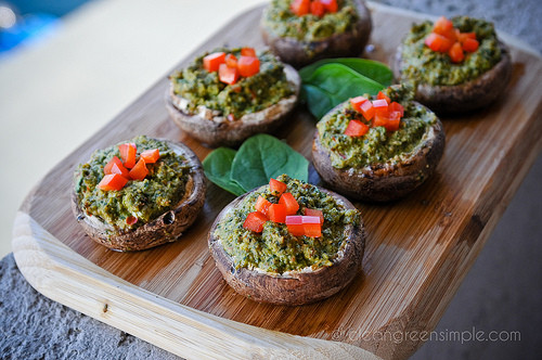 Stuffed Mushrooms Vegetarian
 Stuffed Mushrooms