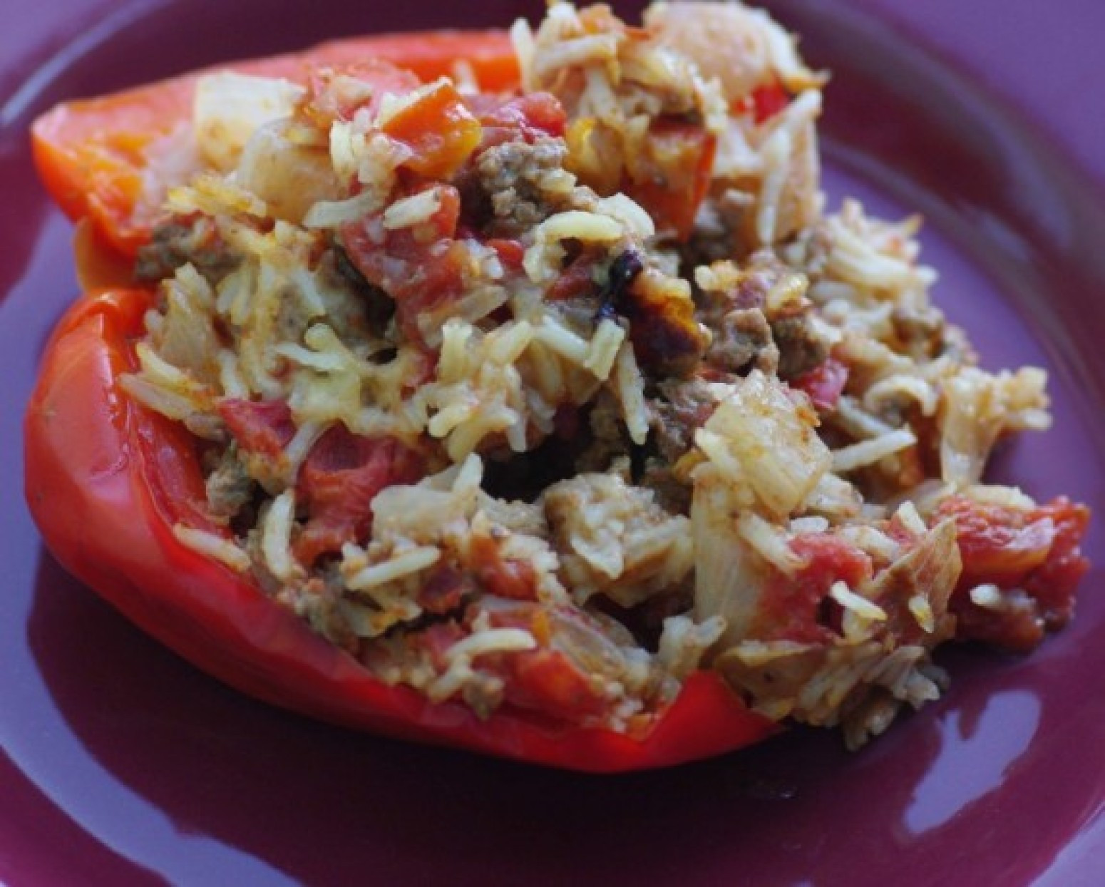 Stuffed Peppers With Ground Beef
 Ground Beef Stuffed Green Bell Peppers With Cheese Recipe