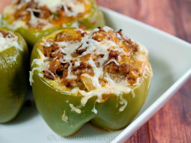 Stuffed Peppers With Ground Beef
 Good Bread Good Meat Good God Let s Eat Stuffed Peppers