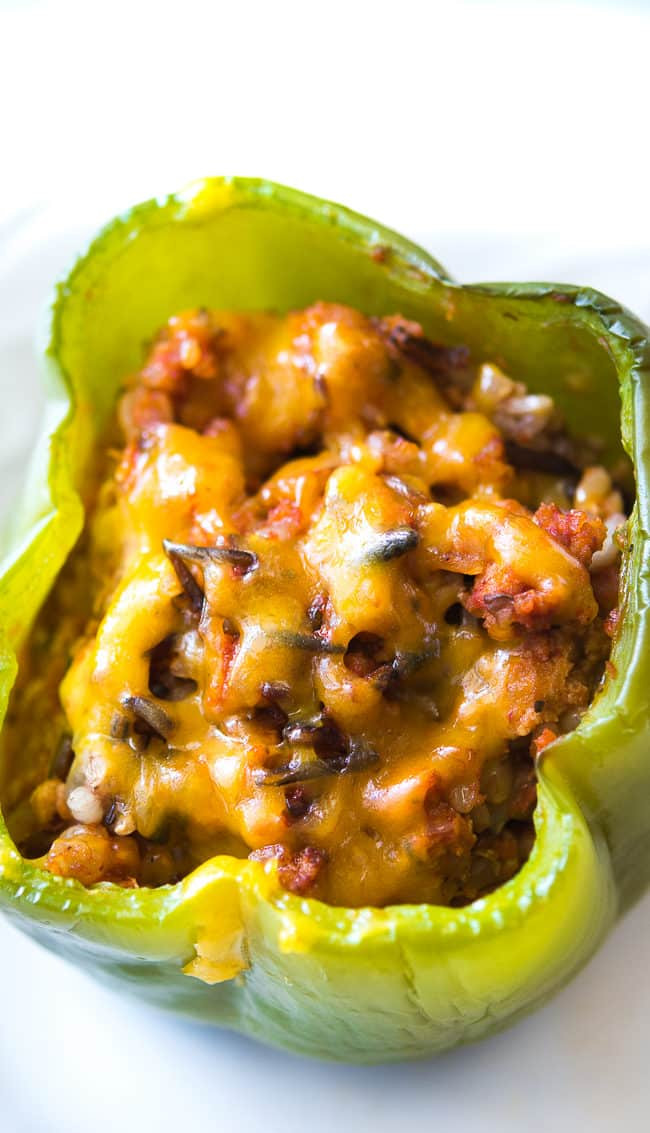 Stuffed Peppers With Ground Turkey
 Ground Turkey Stuffed Peppers