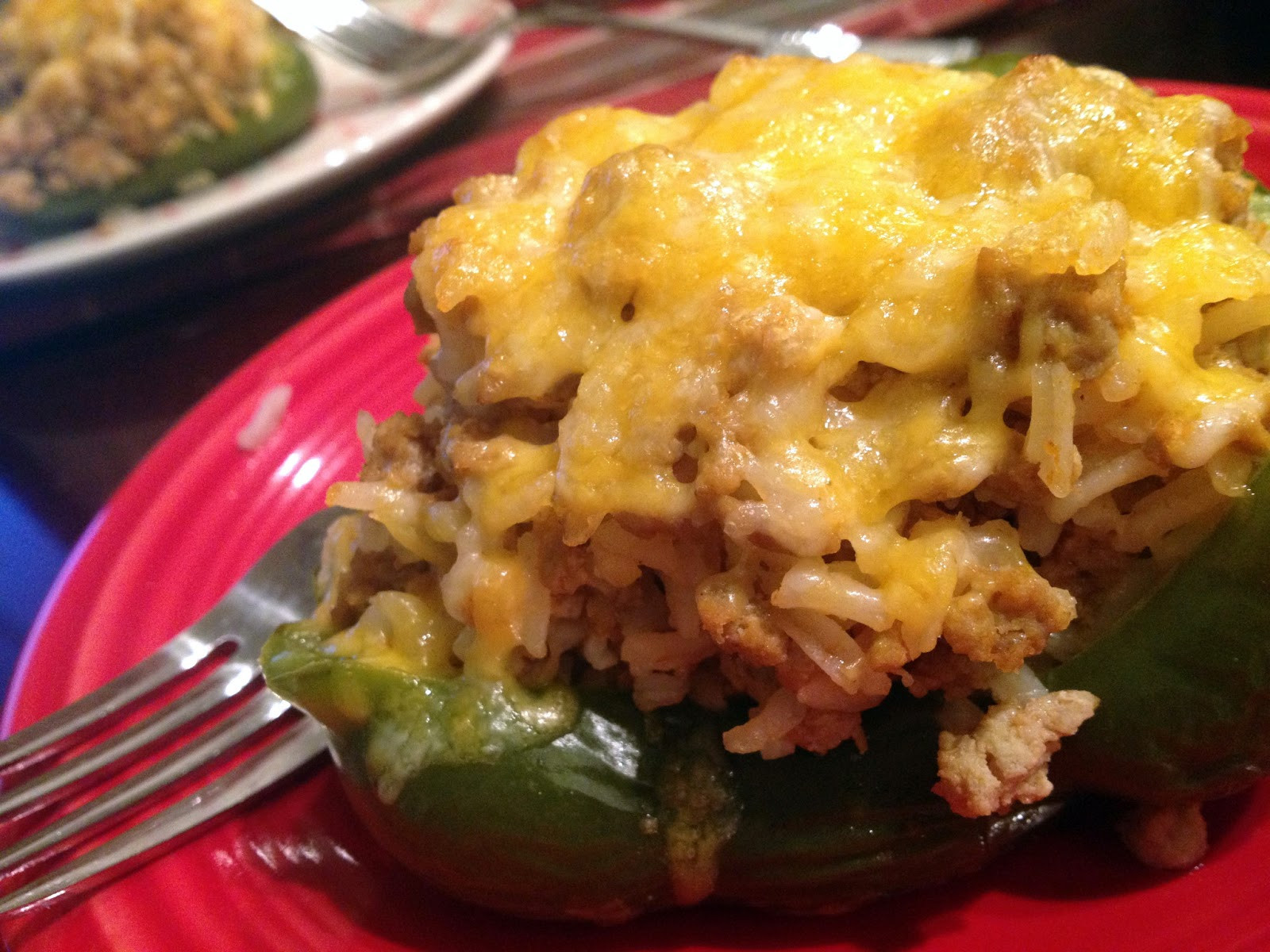 Stuffed Peppers With Ground Turkey
 Call Me Mrs Rapp Ground Turkey Stuffed Peppers