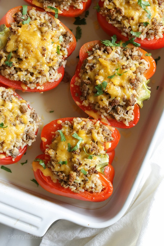 Stuffed Peppers With Ground Turkey
 Turkey Stuffed Peppers