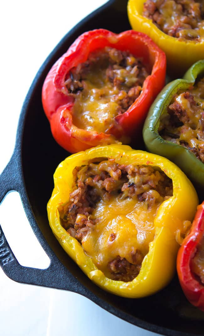 Stuffed Peppers With Ground Turkey
 Ground Turkey Stuffed Peppers