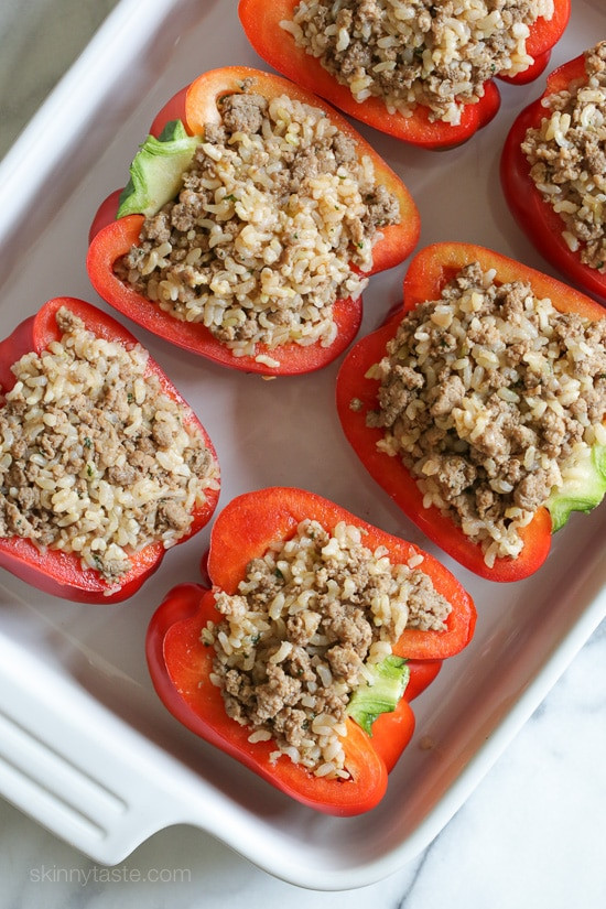 Stuffed Peppers With Ground Turkey
 Turkey Stuffed Peppers