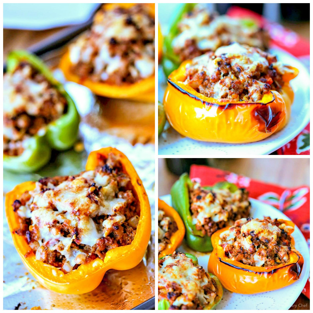 Stuffed Peppers With Ground Turkey
 BBQ Ground Turkey Stuffed Peppers The Weary Chef