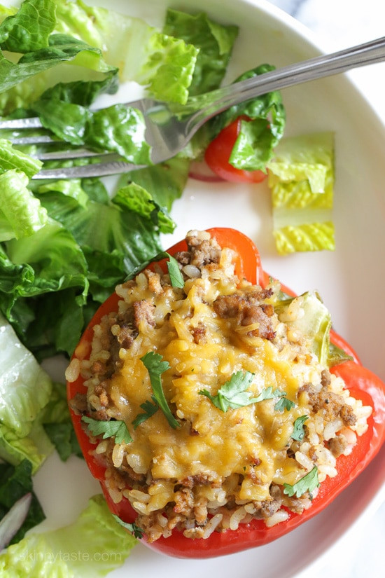 Stuffed Peppers With Ground Turkey
 Turkey Stuffed Peppers