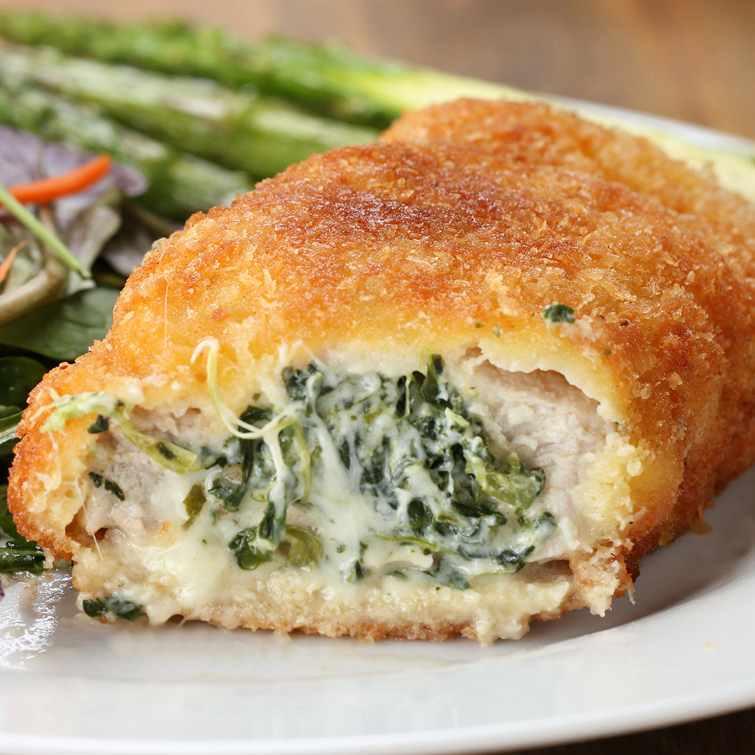 Stuffed Pork Chops Recipe
 stuffed pork chops with spinach and cheese