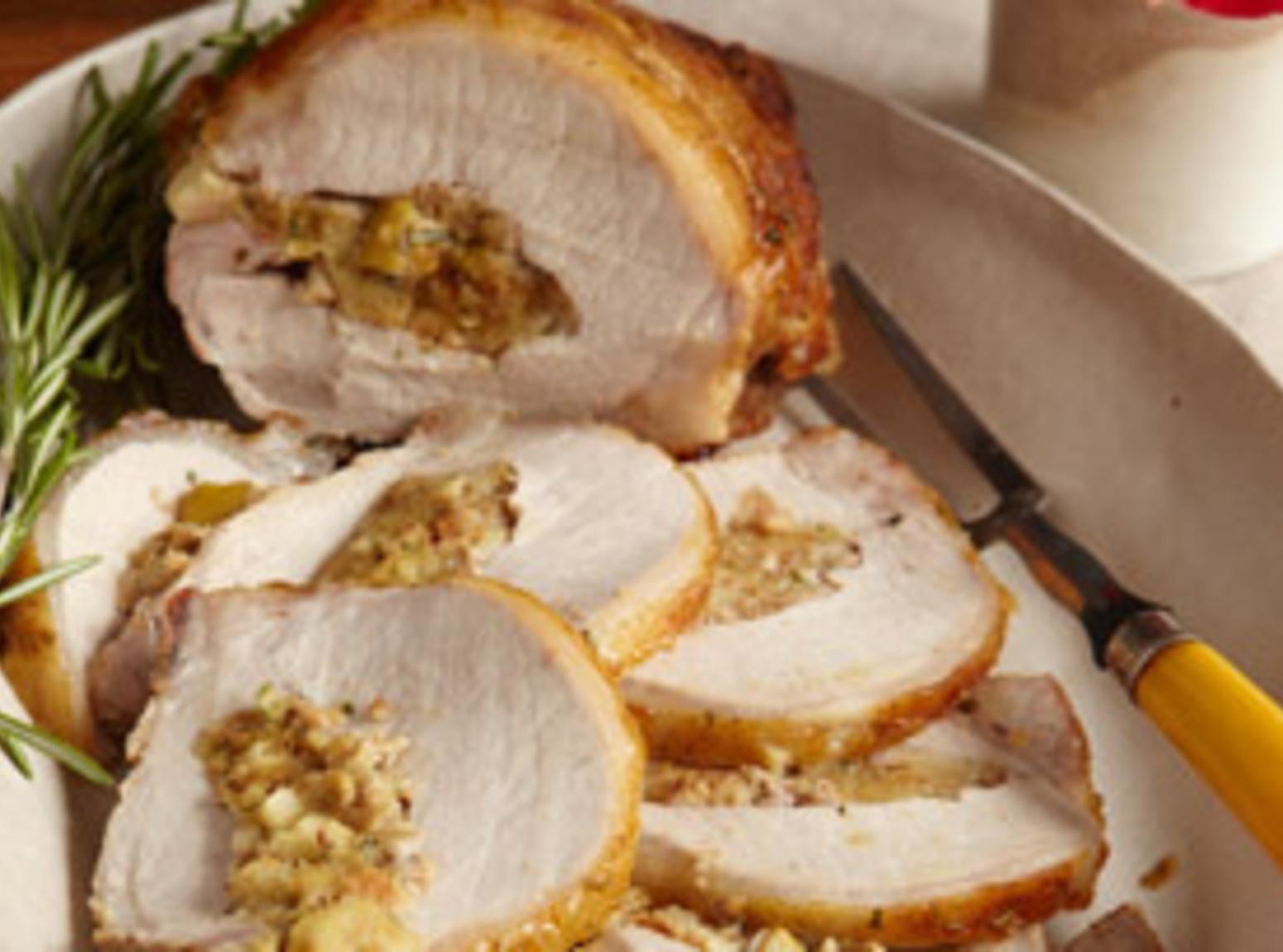 Stuffed Pork Loin Roast
 Maple Glazed Stuffed Roast Pork Recipe