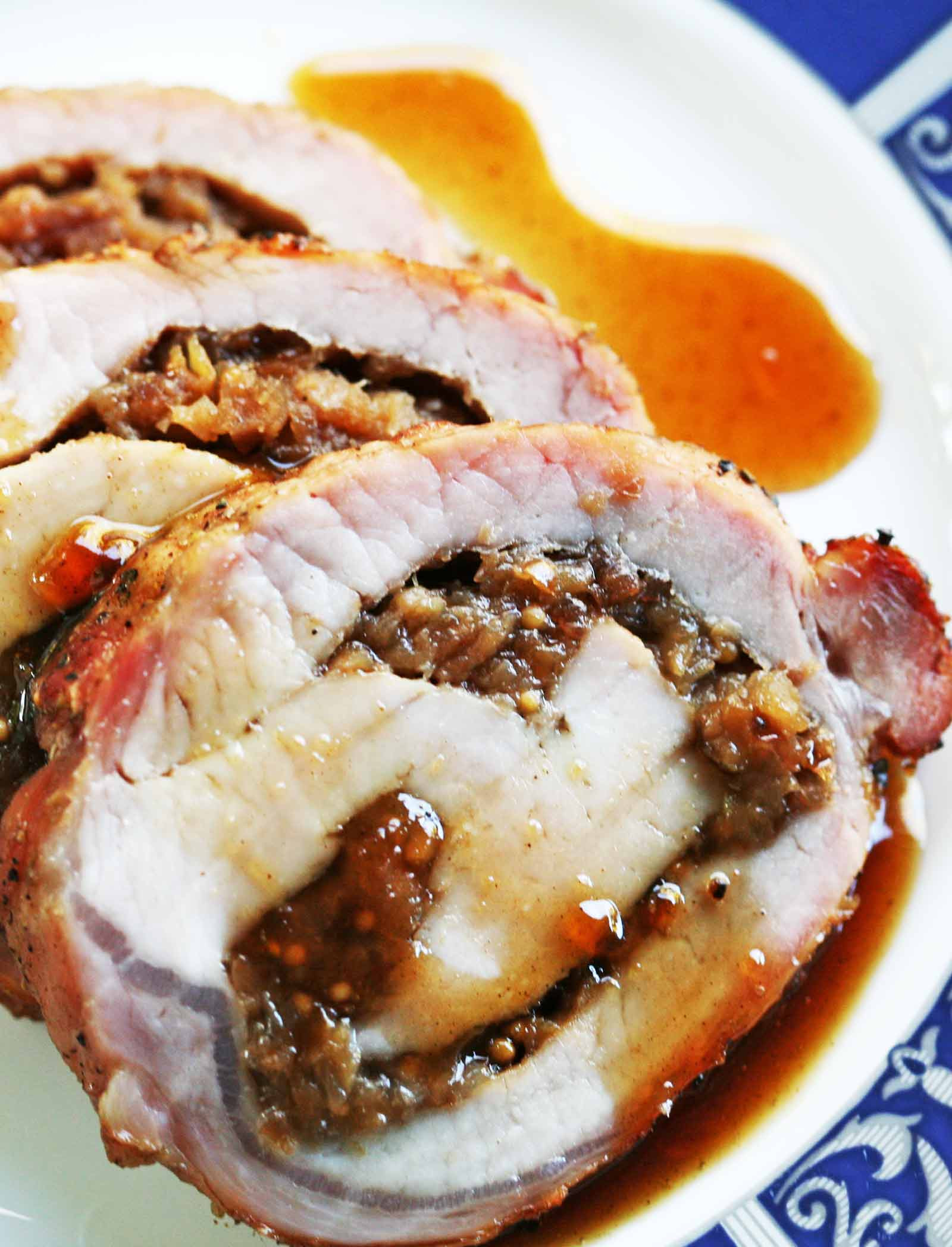 Stuffed Pork Loin Roast
 Apple Cranberry Stuffed Pork Roast Recipe