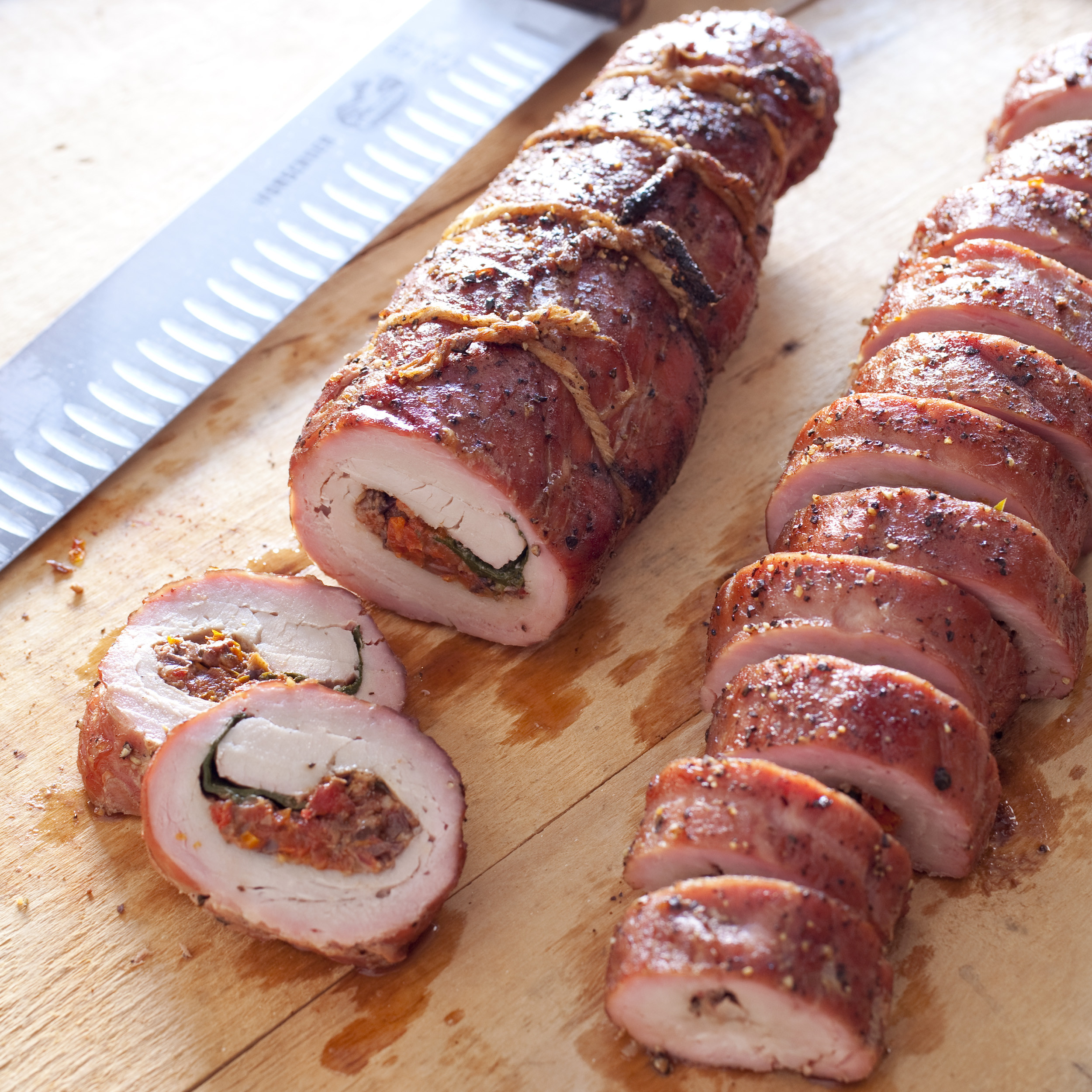 Stuffed Pork Tenderloin
 Grilled Stuffed Pork Tenderloin