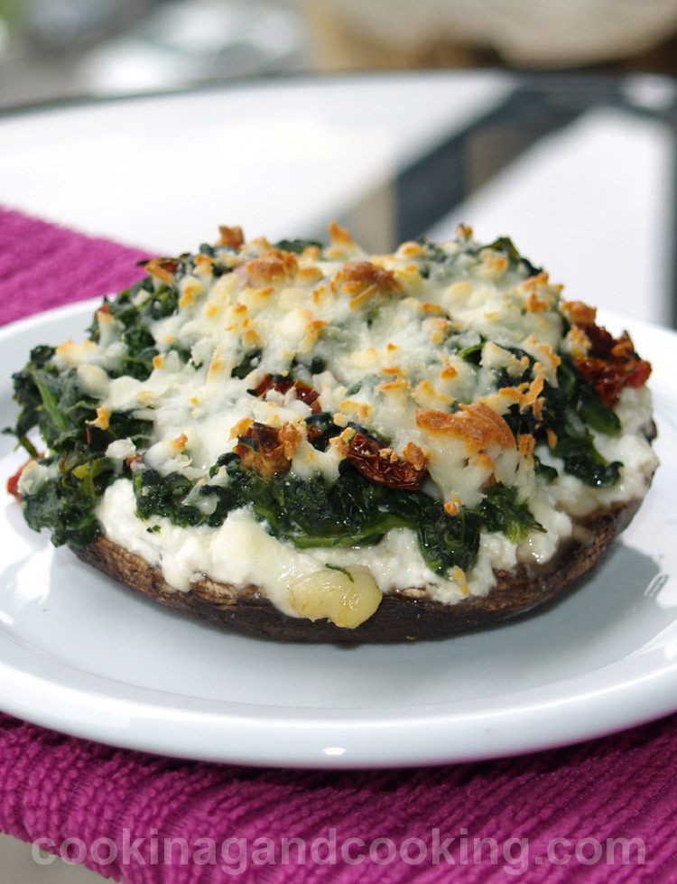 Stuffed Portabella Mushroom Recipe
 Stuffed Portobello Mushrooms