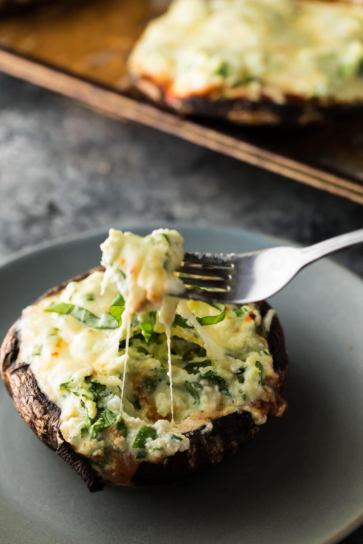 Stuffed Portabella Mushroom Recipe
 Lasagna Stuffed Portobello Mushrooms Freezer to Oven