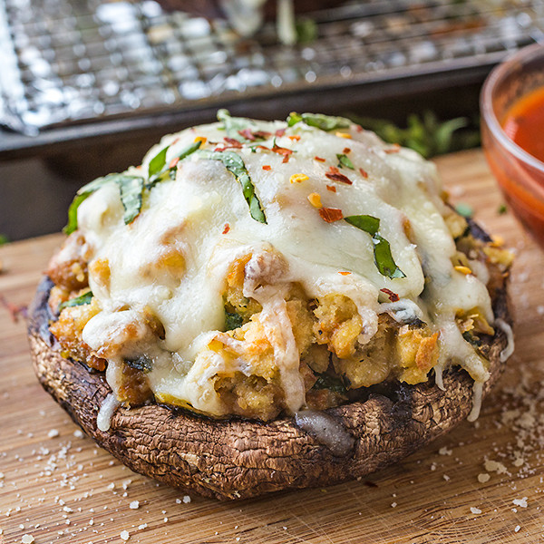 Stuffed Portobello Mushroom
 Pizza Stuffed Portobello Mushrooms