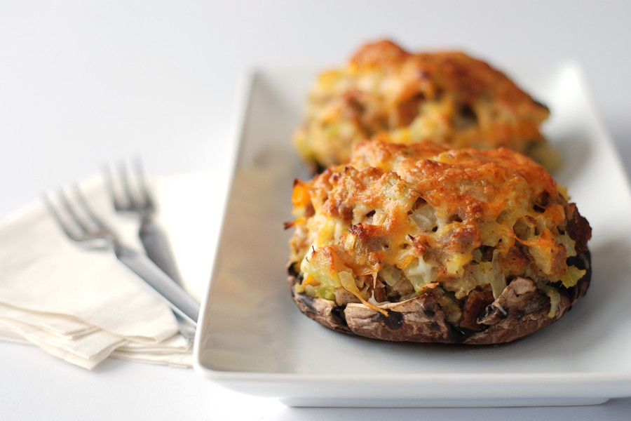 Stuffed Portobello Mushroom
 Glorious Stuffed Portobello Mushrooms