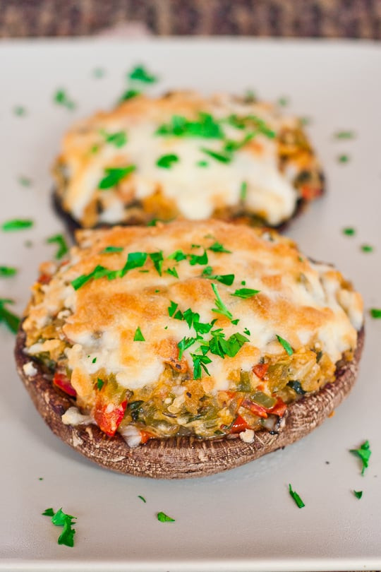 Stuffed Portobello Mushrooms
 stuffed portobello mushrooms