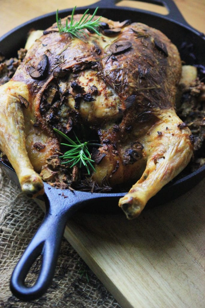 Stuffed Whole Chicken
 Keto Paleo Mushroom Stuffed Roast Chicken My PCOS Kitchen