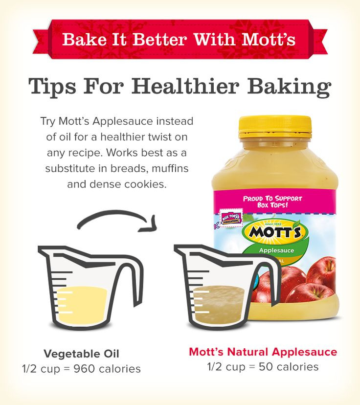 Substitute Applesauce For Oil
 1000 images about Bake It Better With Mott’s on Pinterest