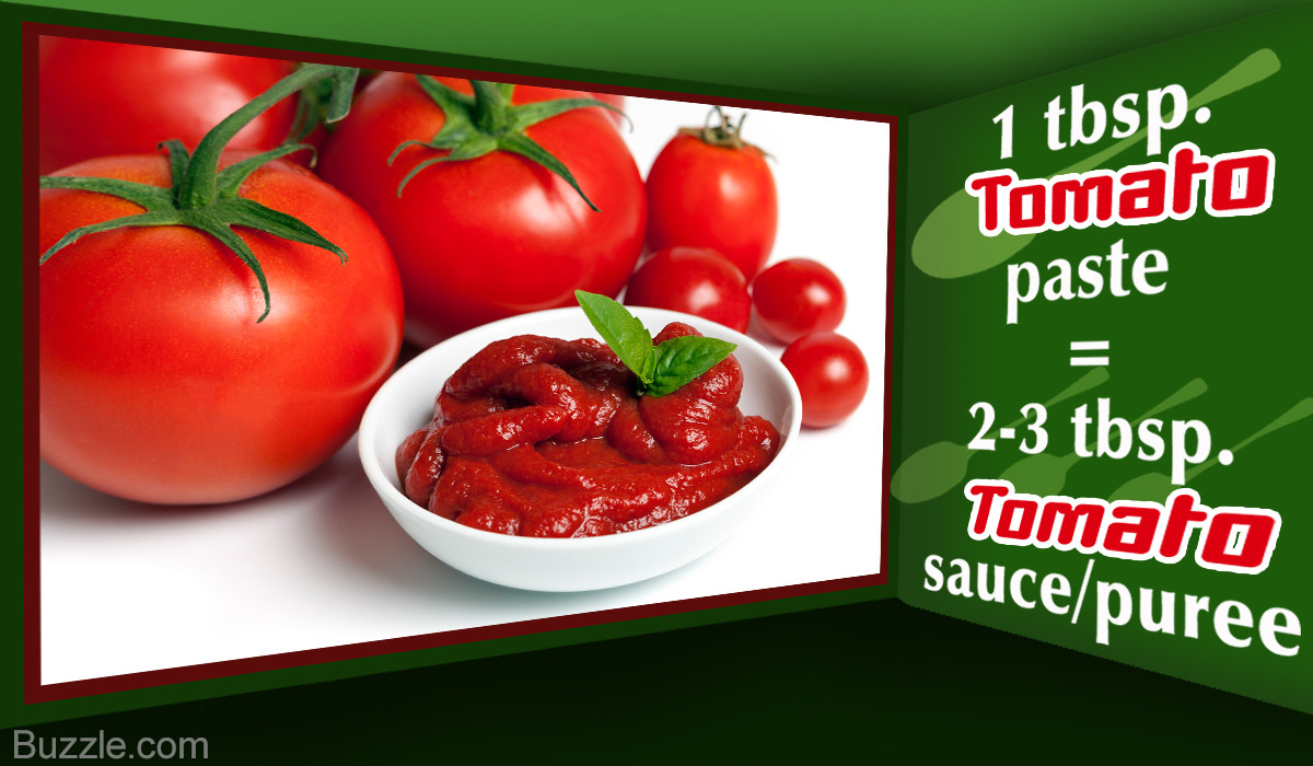 Substitute For Tomato Sauce
 tomato sauce substitute paste