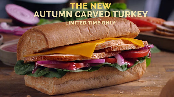 Subway Turkey Sandwiches
 Subway Starts Thanksgiving Early With New Autumn Carved