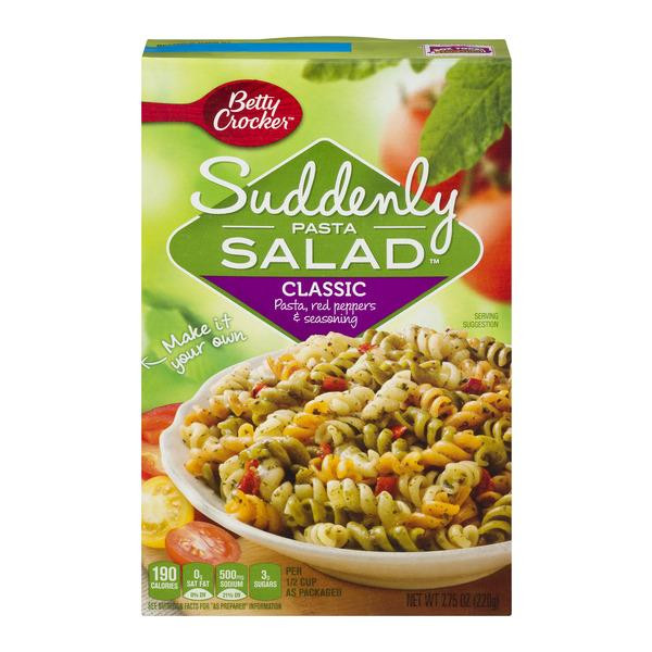 Suddenly Pasta Salad
 Betty Crocker Suddenly Pasta Salad Classic Pasta Salad