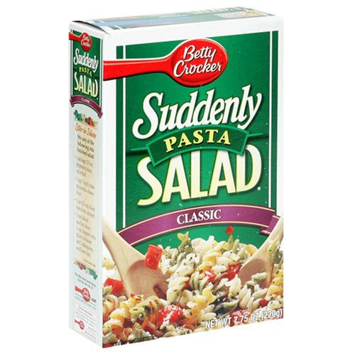 Suddenly Pasta Salad
 Betty Crocker Suddenly Salad Pasta Classic 7 75oz Box