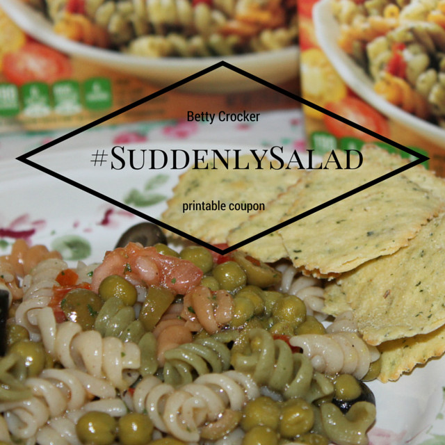 Suddenly Pasta Salad
 Suddenly Pasta Salad printable coupon & $15 PayPal Cash