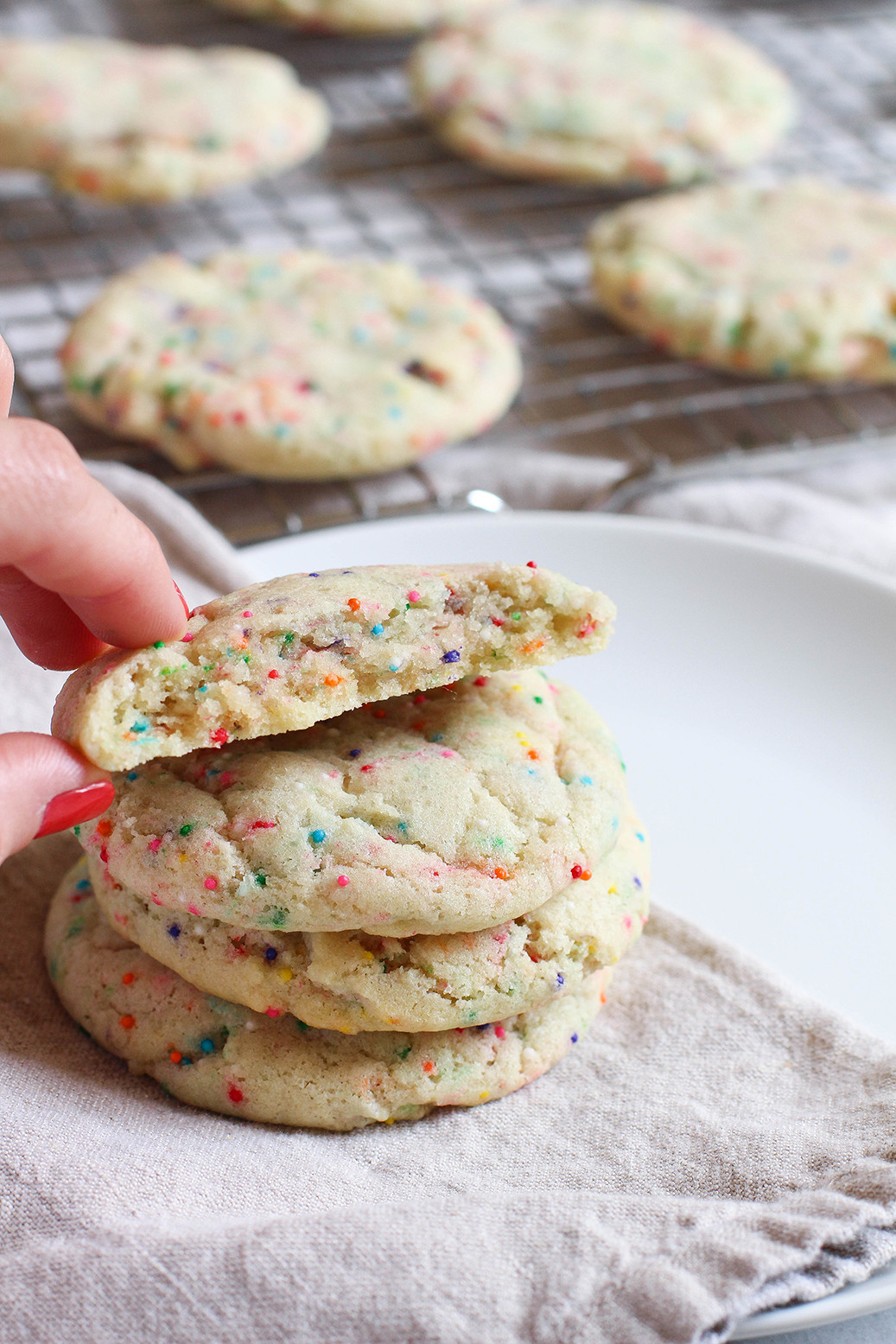 Sugar Cookies Soft
 Soft Baked Vegan Sugar Cookies