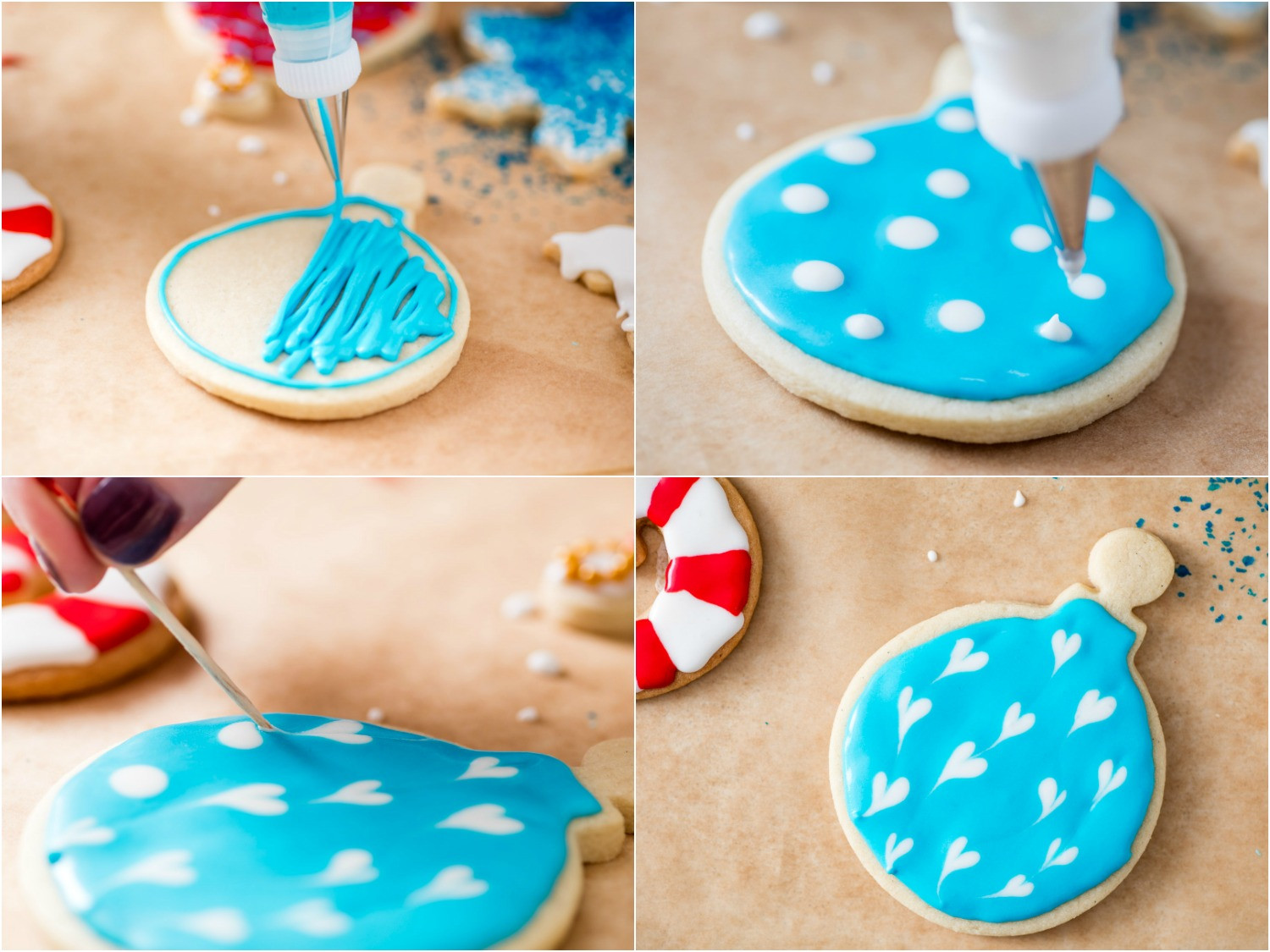 Sugar Cookies With Icing
 A Royal Icing Tutorial Decorate Christmas Cookies Like a