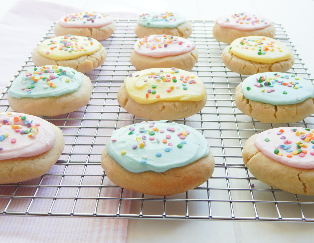 Sugar Cookies With Icing
 soft sugar cookies icing