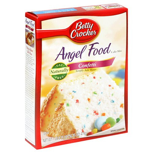 Sugar Free Angel Food Cake Mix
 Cake Mixes Betty Crocker Fat Free Angel Food Cake Mix