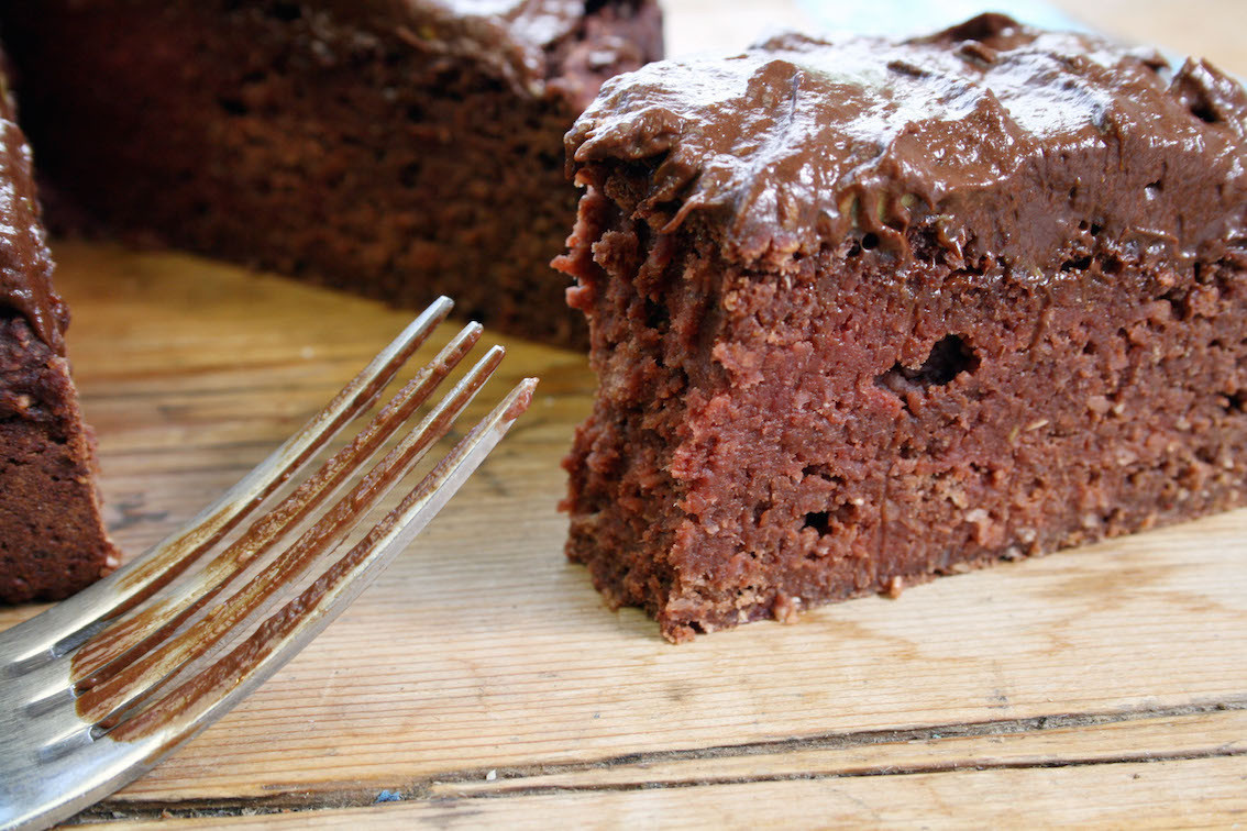 Sugar Free Chocolate Cake
 sugar free beetroot and chocolate cake with an avocado