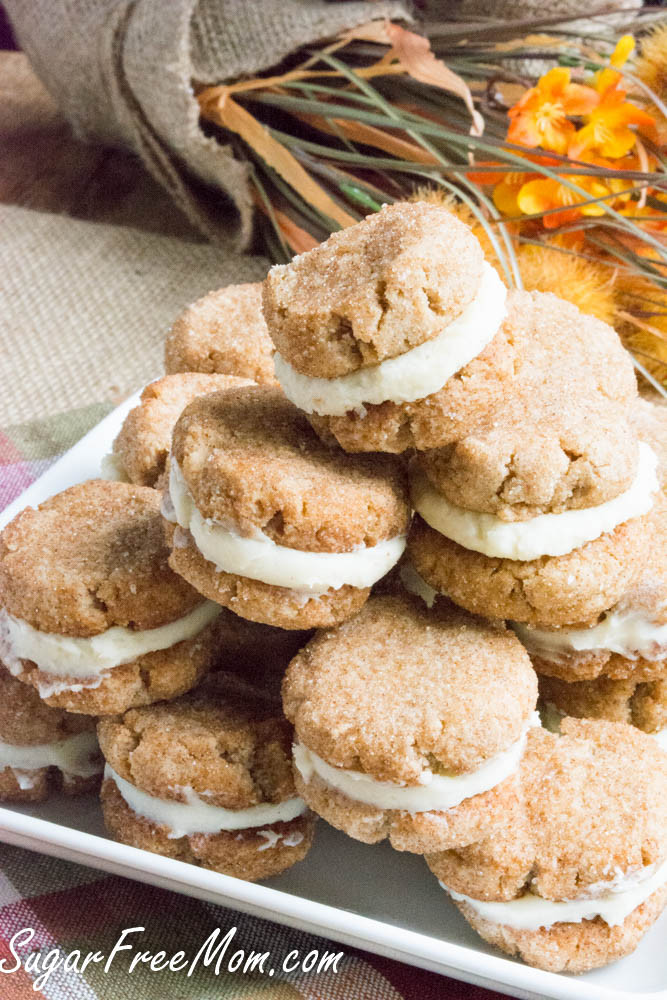 Sugar Free Cookies For Diabetics
 Sugar Free Snickerdoodle Creme Cookies