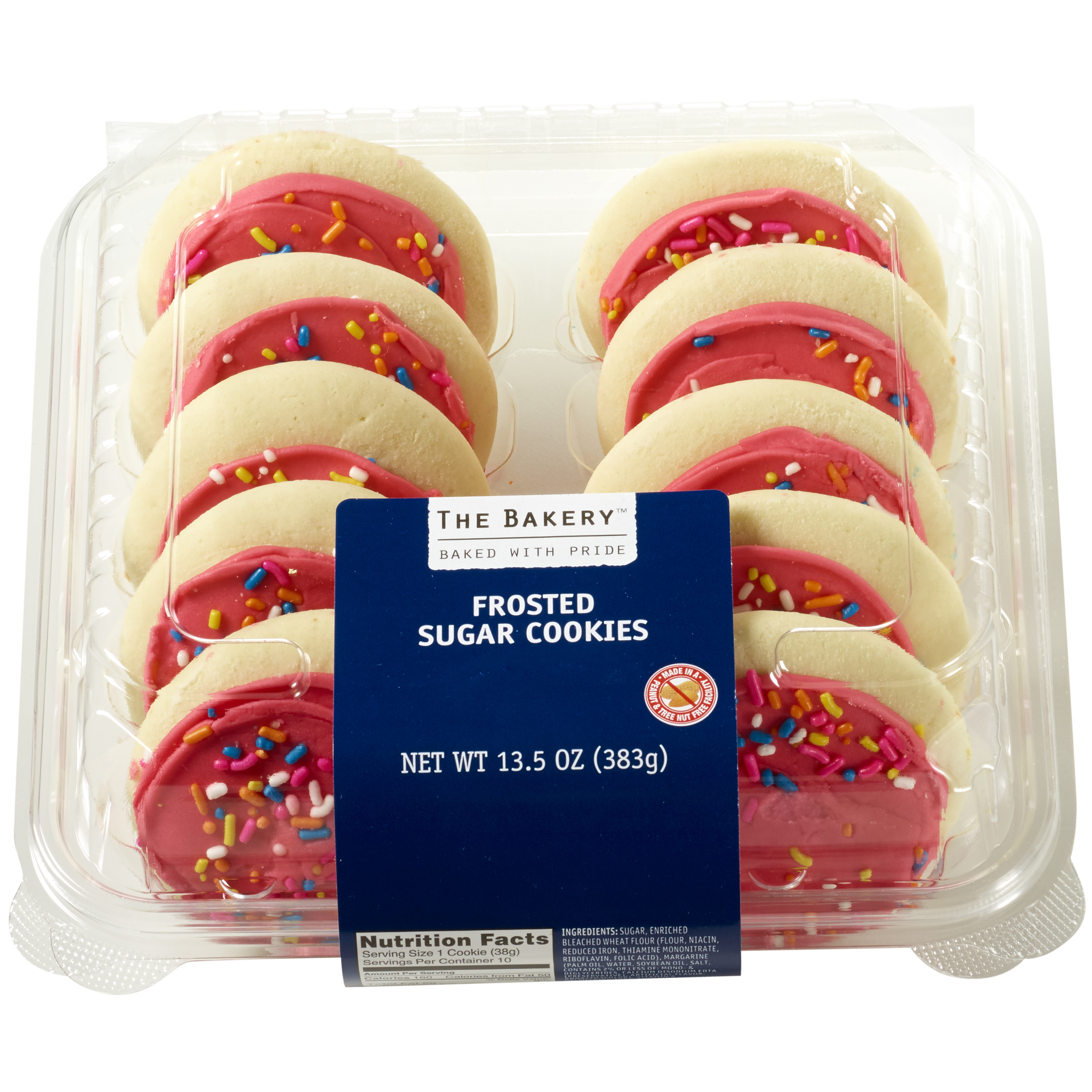 Sugar Free Cookies Walmart
 The Bakery at Walmart Pink Frosted Sugar Cookies 10 ct