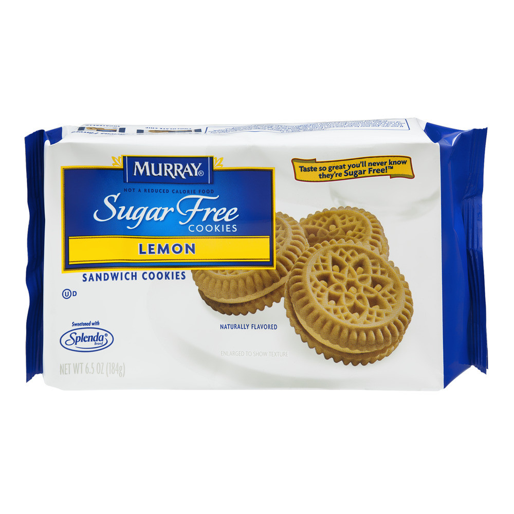 Sugar Free Cookies Walmart
 Murray Sugar Free Lemon Cremes Sandwich Cookies 6 5 oz