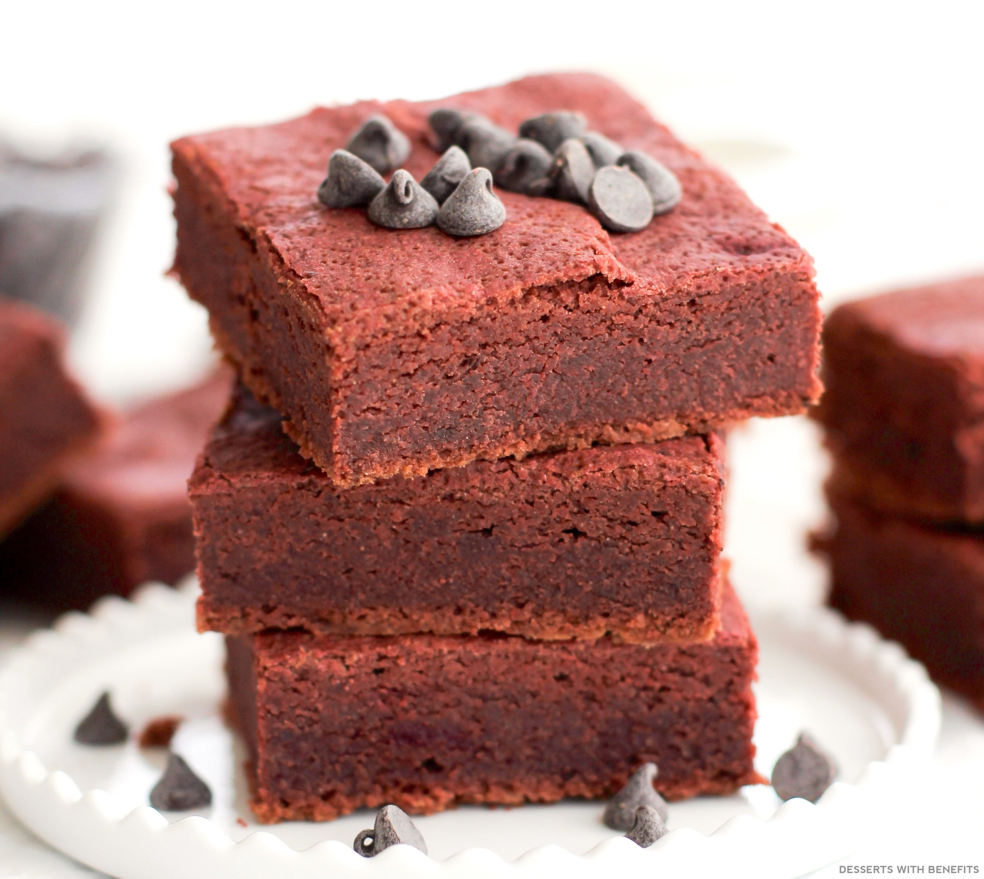 Sugar Free Dairy Free Desserts
 Desserts With Benefits Healthy Red Velvet Brownies