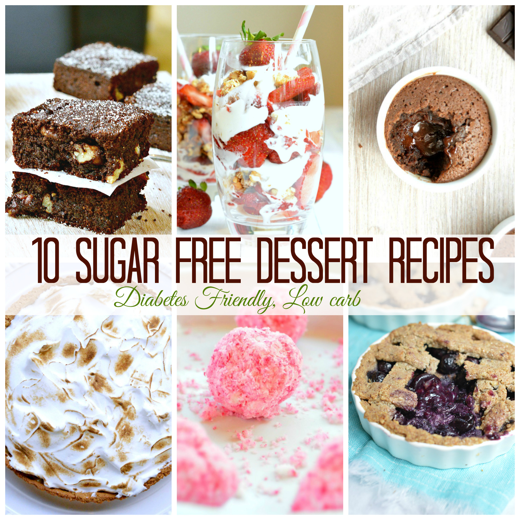 Sugar Free Dessert
 10 Sugar Free Dessert for diabetics SWEETASHONEY