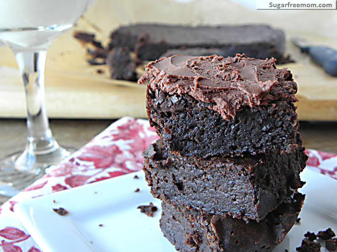 Sugar Free Desserts To Buy
 Fudgey Flourless Chocolate Brownies [Gluten Dairy & Sugar