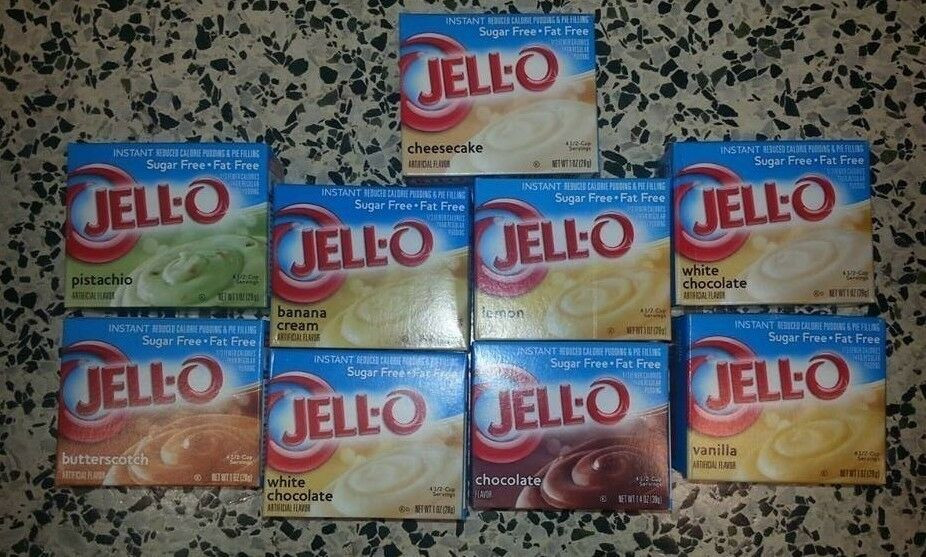 Sugar Free Desserts To Buy
 Jell O SUGAR FREE Instant Pudding JELLO Dessert CHOOSE