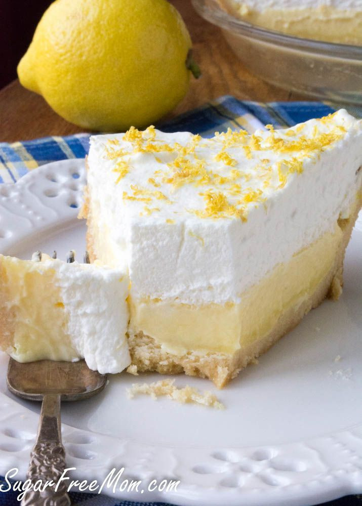 Sugar Free Low Carb Desserts For Diabetics
 Sugar Free Lemon Cream Pie Recipe