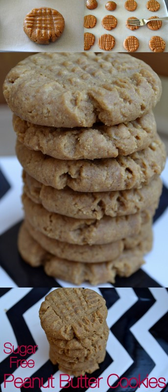 Sugar Free Peanut Butter Cookies
 Cookin Cowgirl Sugar Free Peanut Butter Cookies