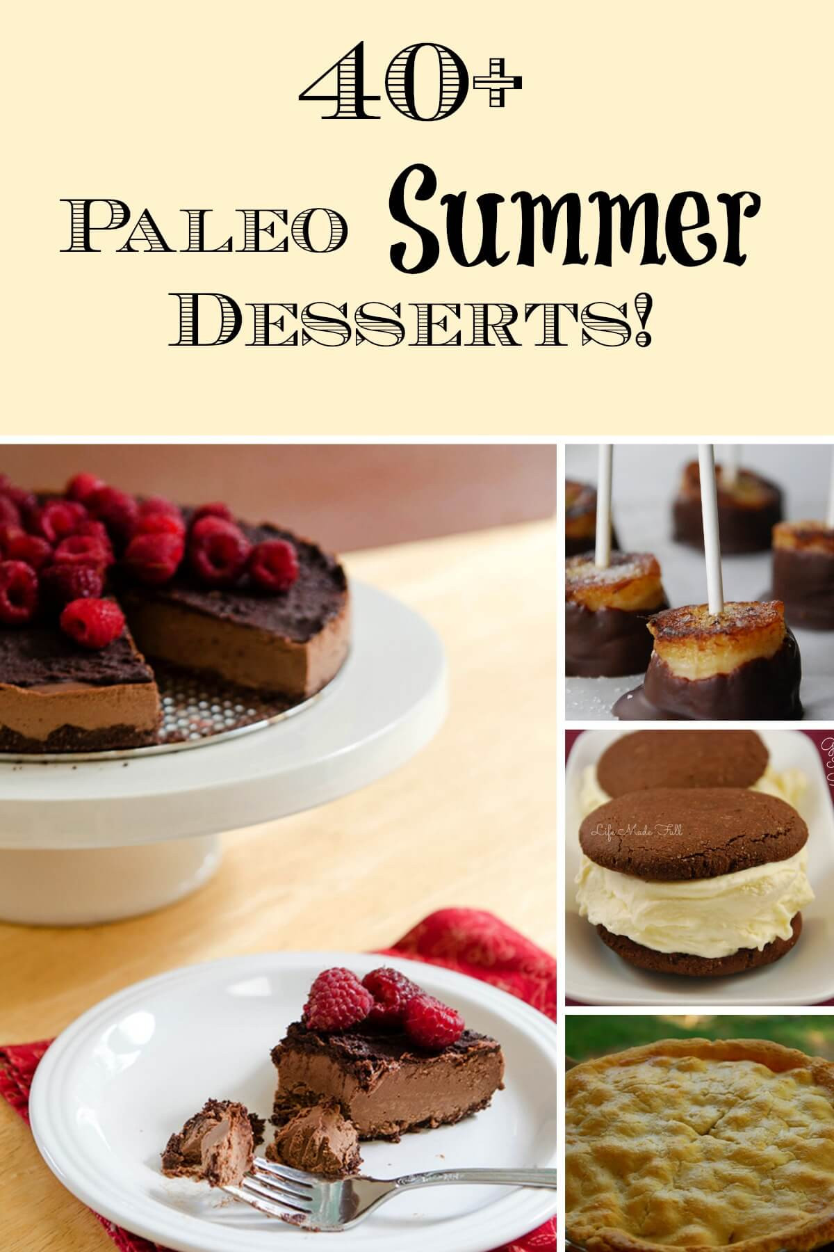 Summer Bbq Desserts
 40 Paleo Summer Desserts Life Made Full